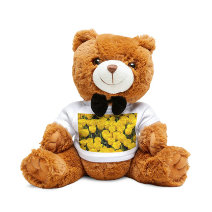 Flowers 23 Teddy Bear with T-Shirt