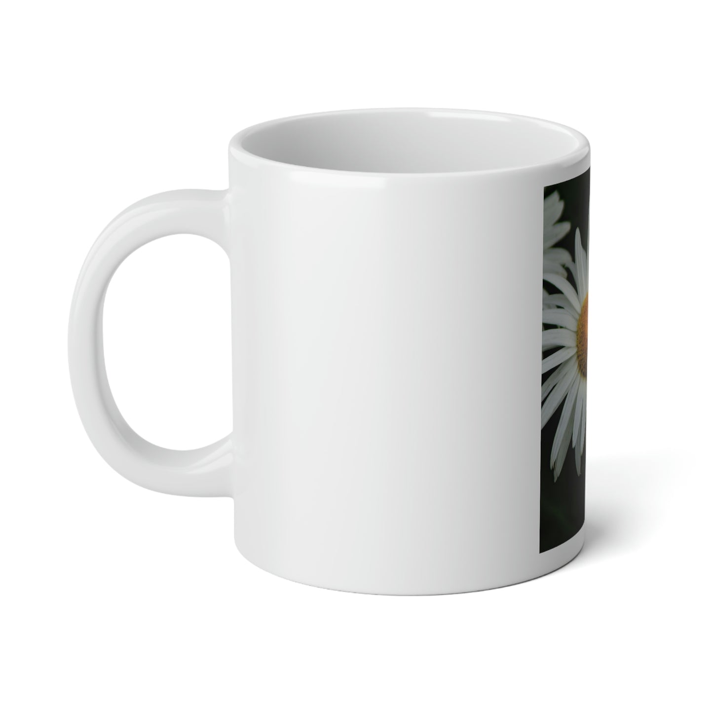 Flowers 01 Jumbo Mug, 20oz