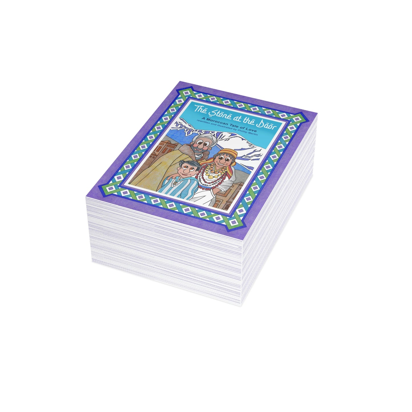 The Stone at the Door Greeting Cards (1, 10, 30, and 50pcs)