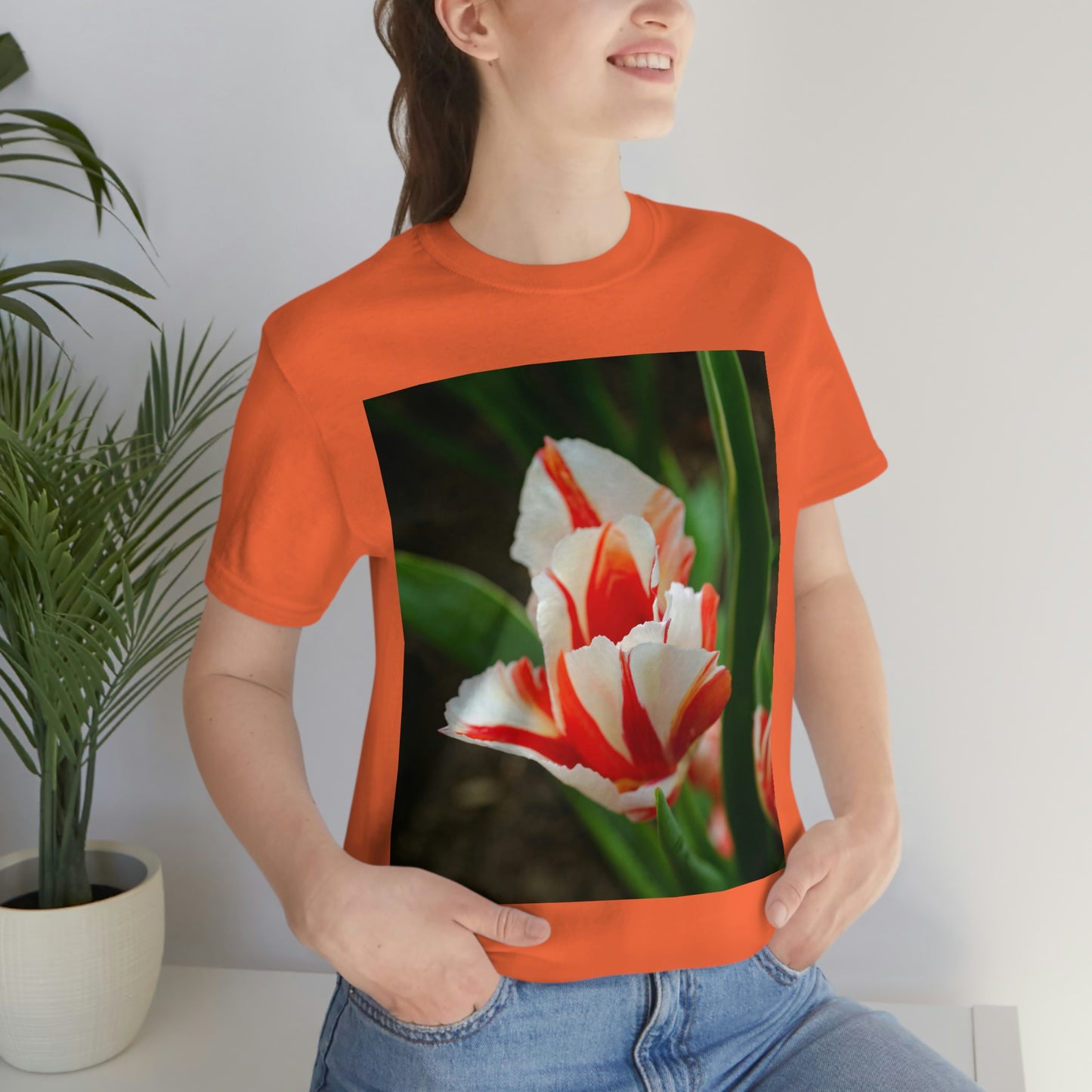 Flowers 06 Unisex Jersey Short Sleeve Tee