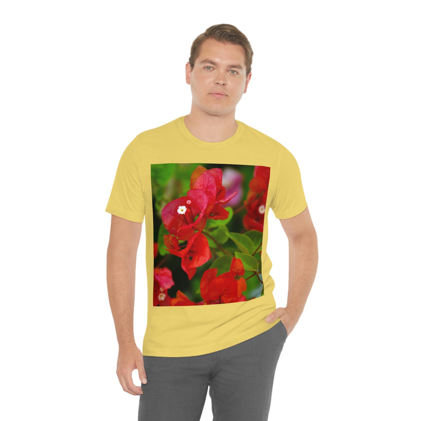 Flowers 28 Unisex Jersey Short Sleeve Tee