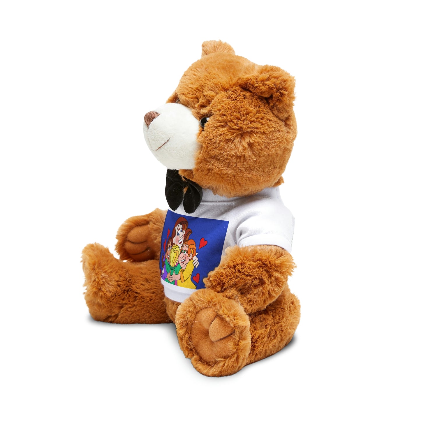 Triple Gratitude with Assorted Monsters! Teddy Bear with T-Shirt