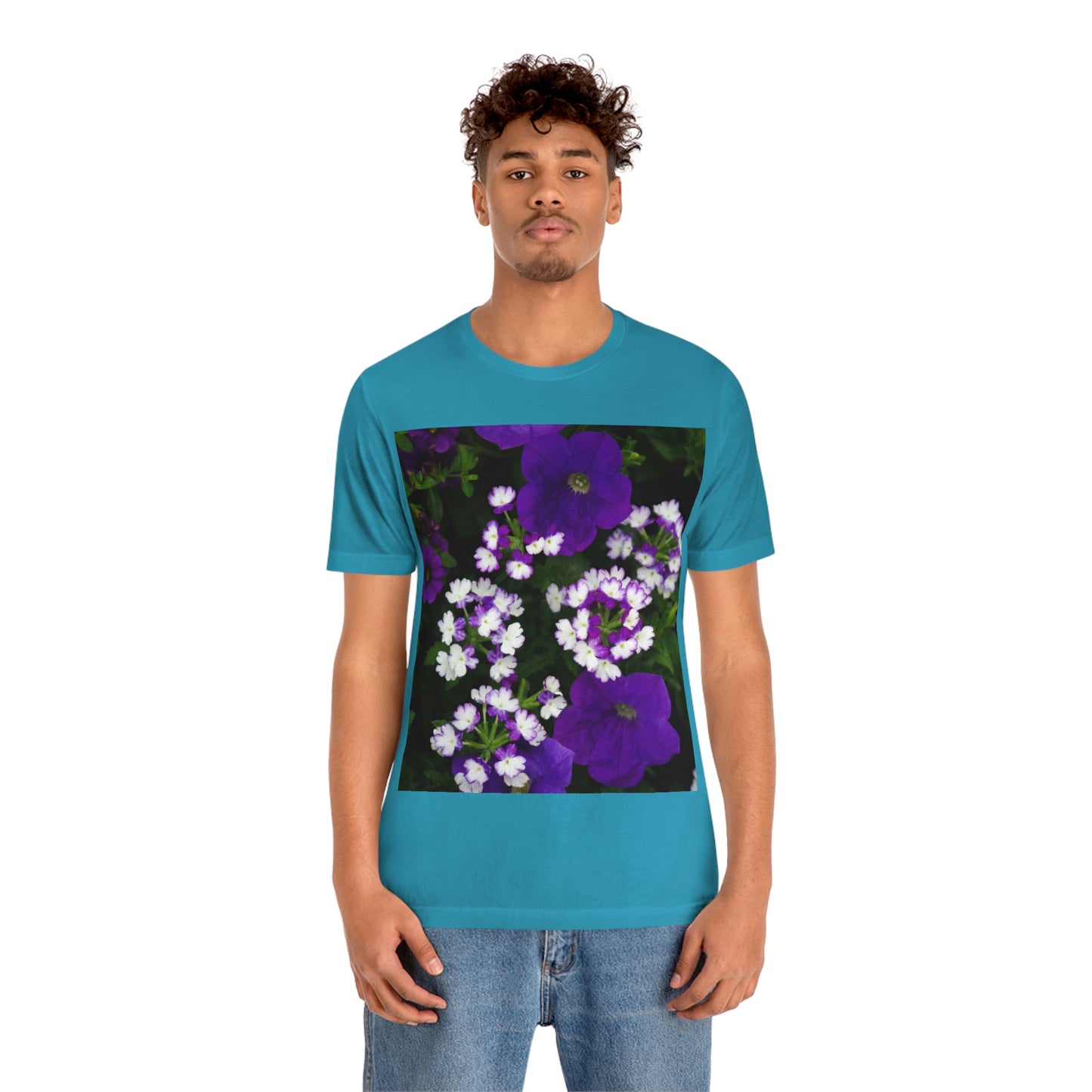 Flowers 04 Unisex Jersey Short Sleeve Tee