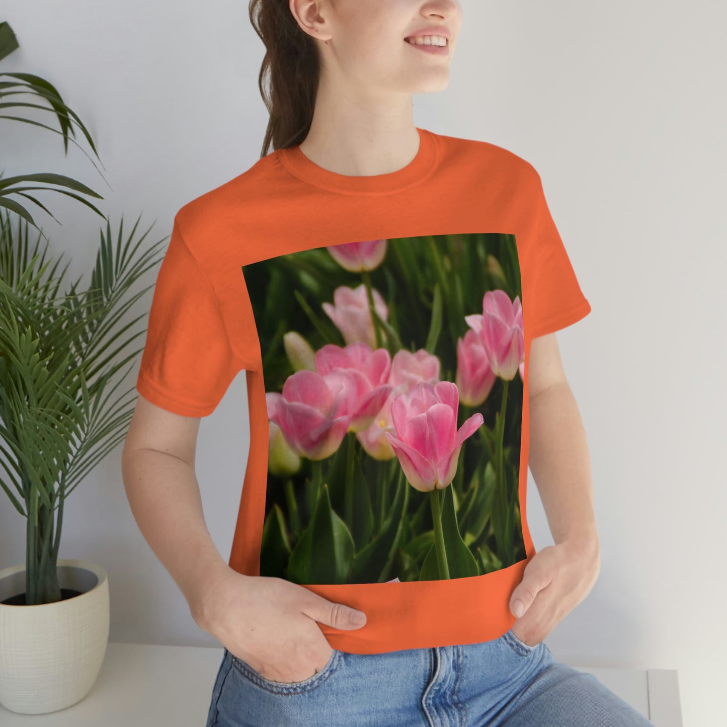 Flowers 17 Unisex Jersey Short Sleeve Tee