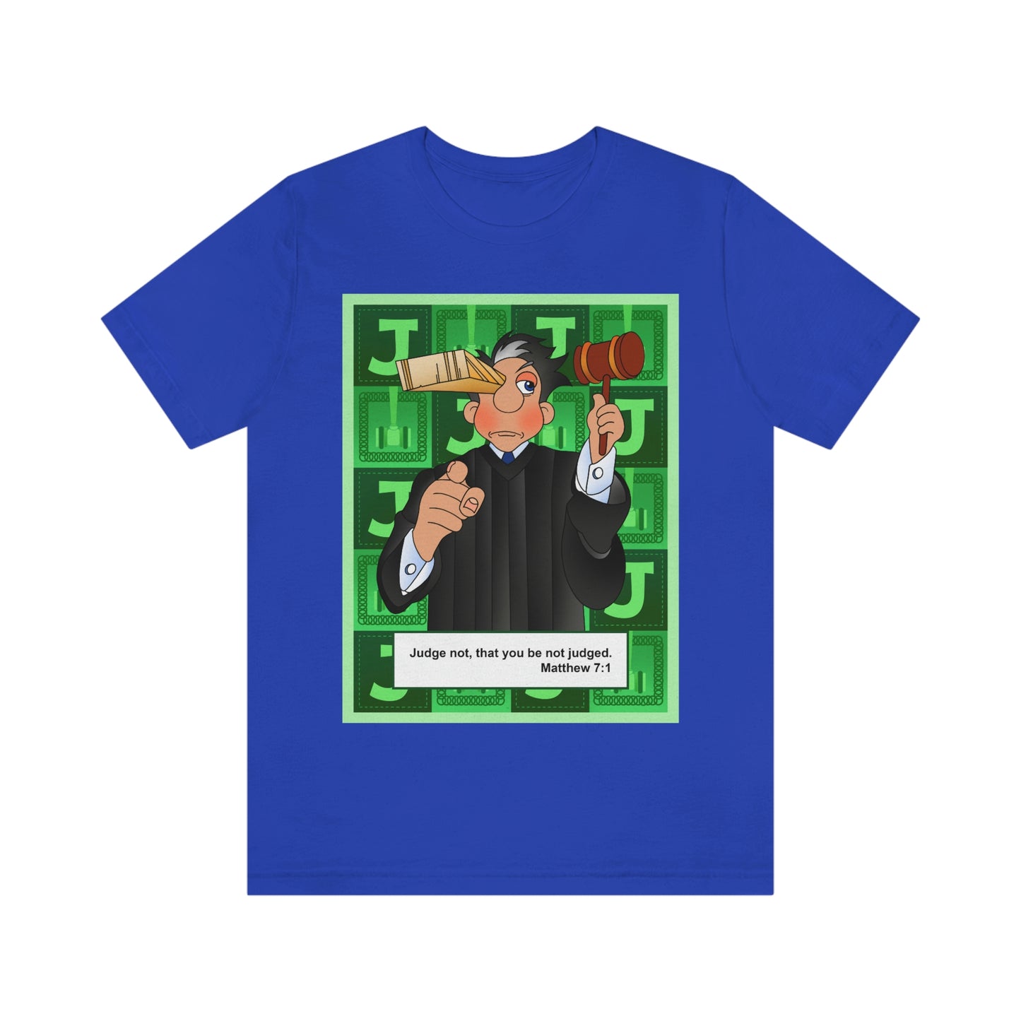 The Bible as Simple as ABC J Unisex Jersey Short Sleeve Tee