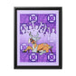 The Day that Goso Fell! Matte Canvas, Black Frame