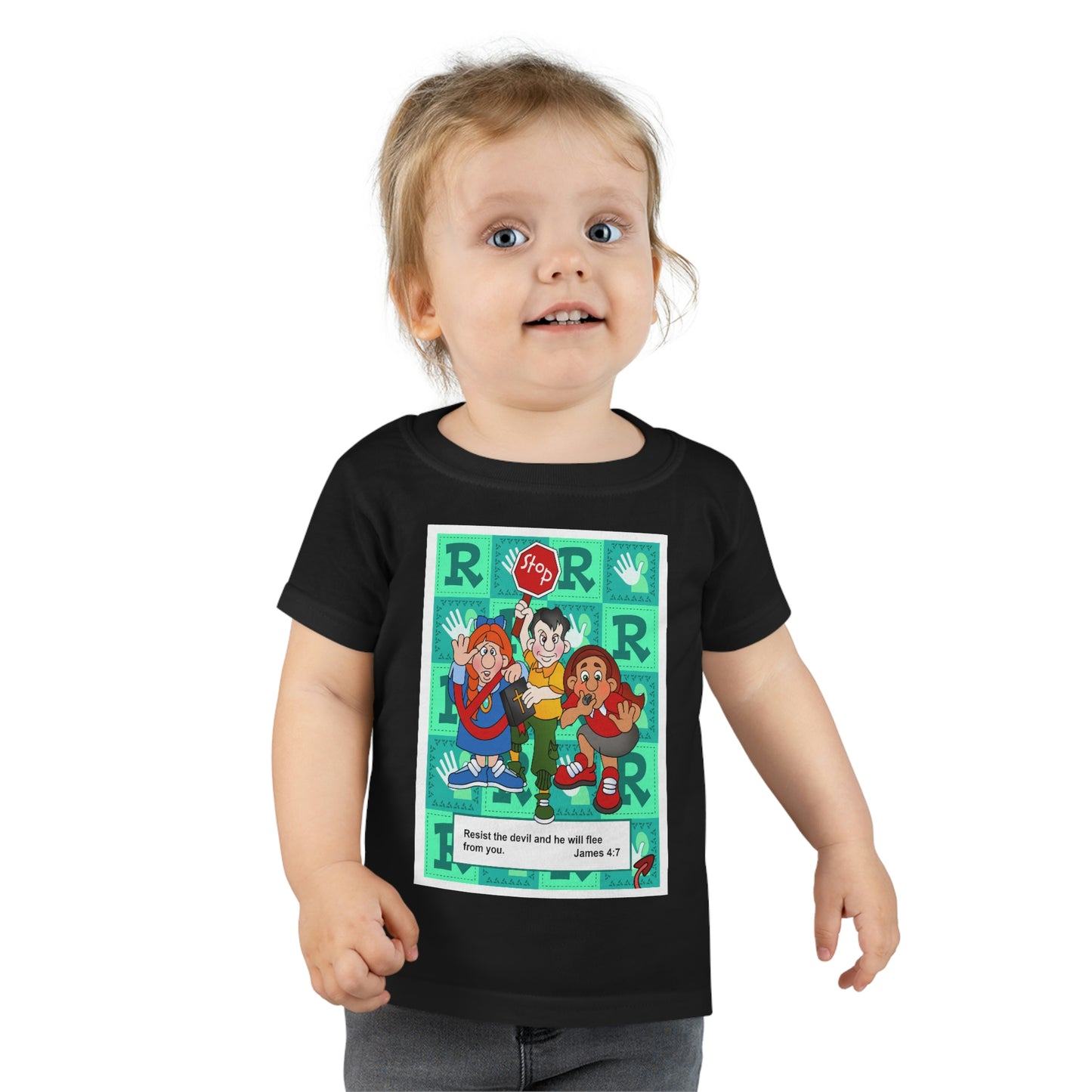 The Bible as Simple as ABC R Toddler T-shirt