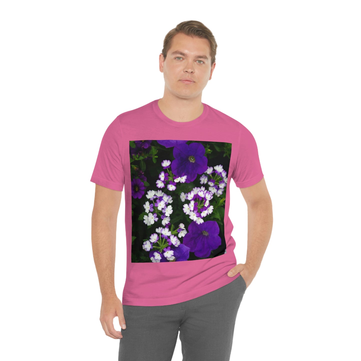 Flowers 04 Unisex Jersey Short Sleeve Tee