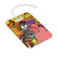 Anansi and the Market Pig Bag Tag