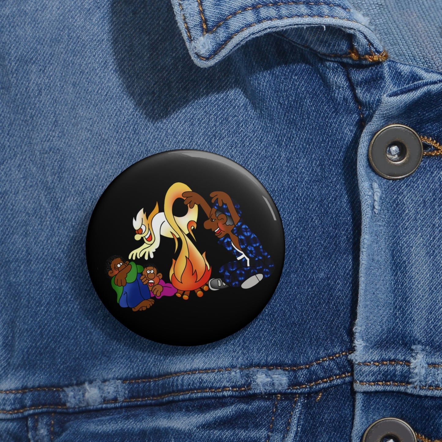 Once Upon West Africa!! Custom Pin Buttons