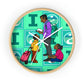 The Bible as Simple as ABC I Wall Clock