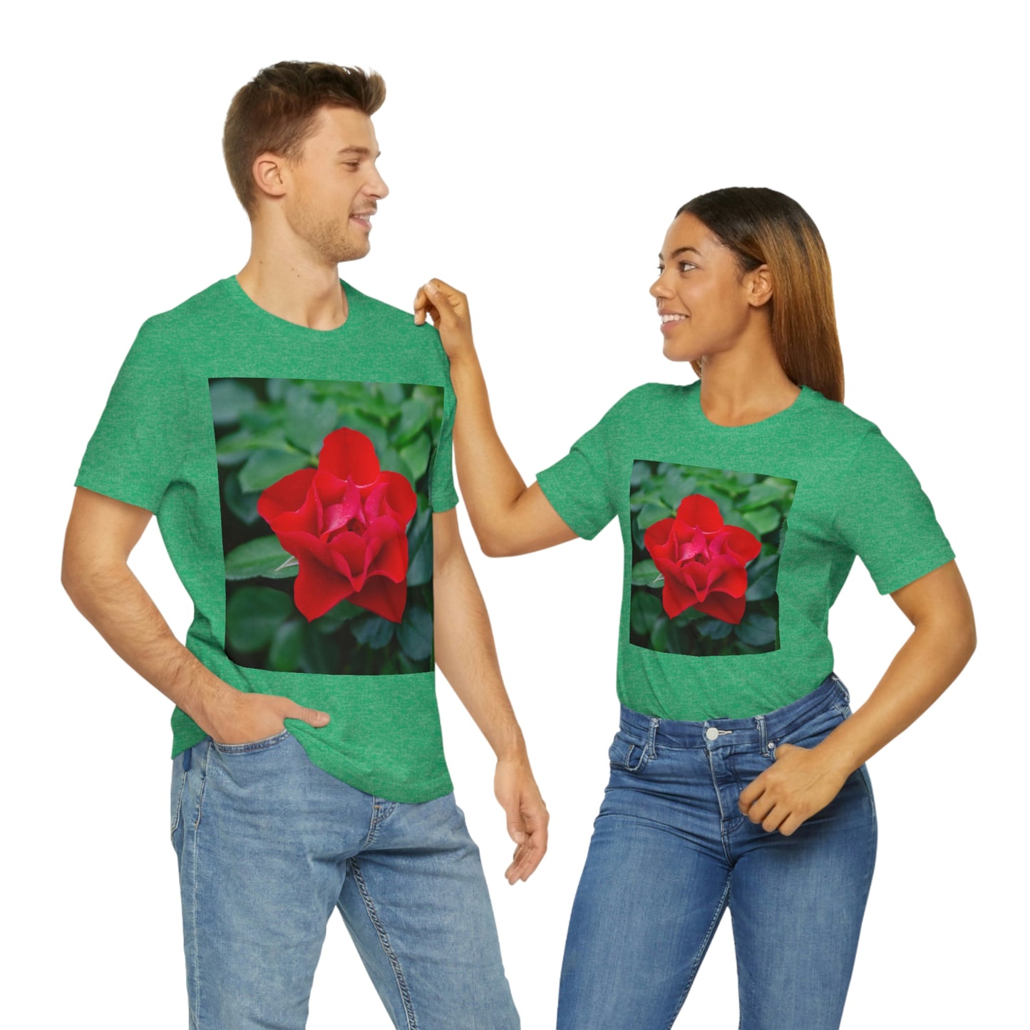 Flowers 07 Unisex Jersey Short Sleeve Tee