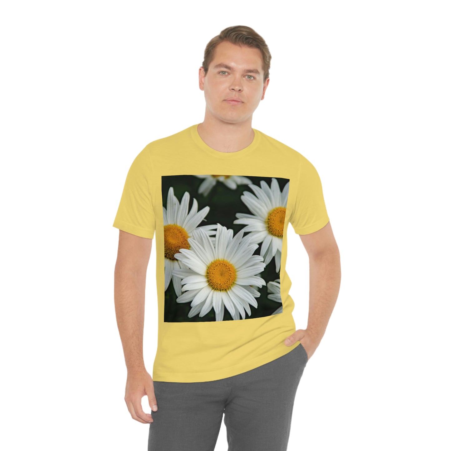 Flowers 01 Unisex Jersey Short Sleeve Tee