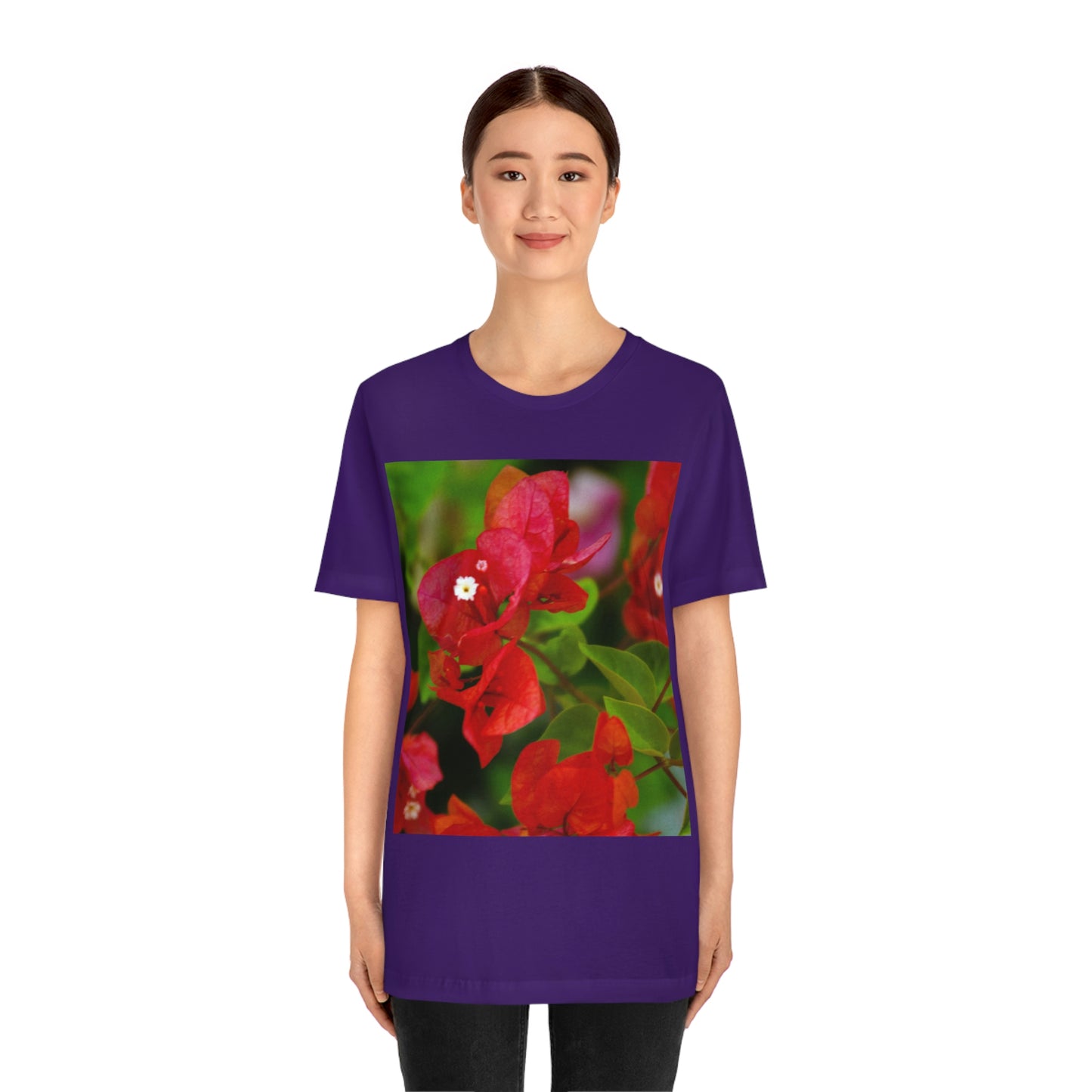 Flowers 28 Unisex Jersey Short Sleeve Tee