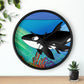 Orcas Wall Clock