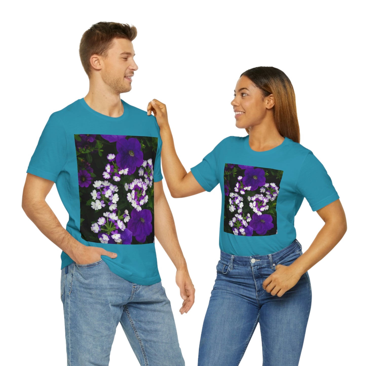 Flowers 04 Unisex Jersey Short Sleeve Tee