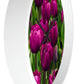 Flowers 20 Wall Clock