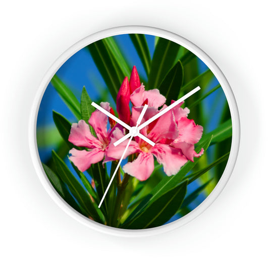 Flowers 30 Wall Clock