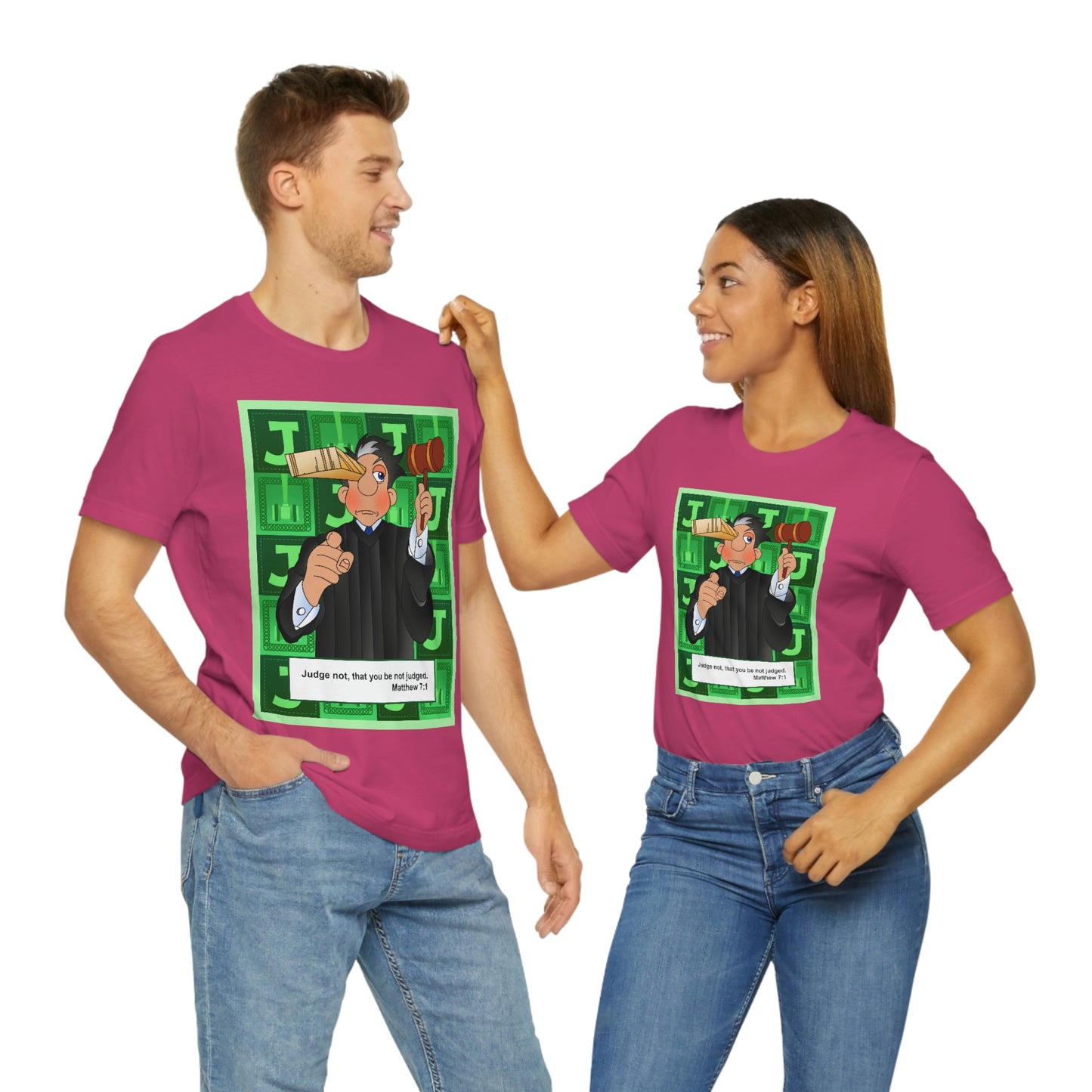The Bible as Simple as ABC J Unisex Jersey Short Sleeve Tee