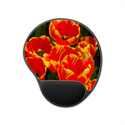 Flowers 19 Mouse Pad With Wrist Rest