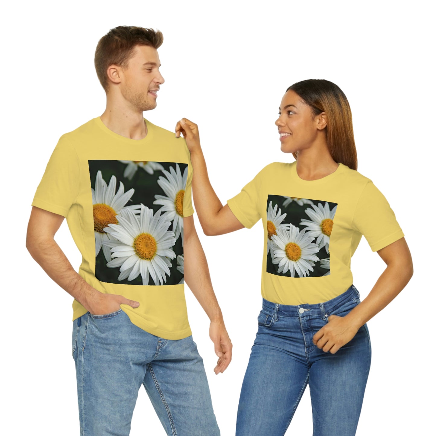 Flowers 01 Unisex Jersey Short Sleeve Tee