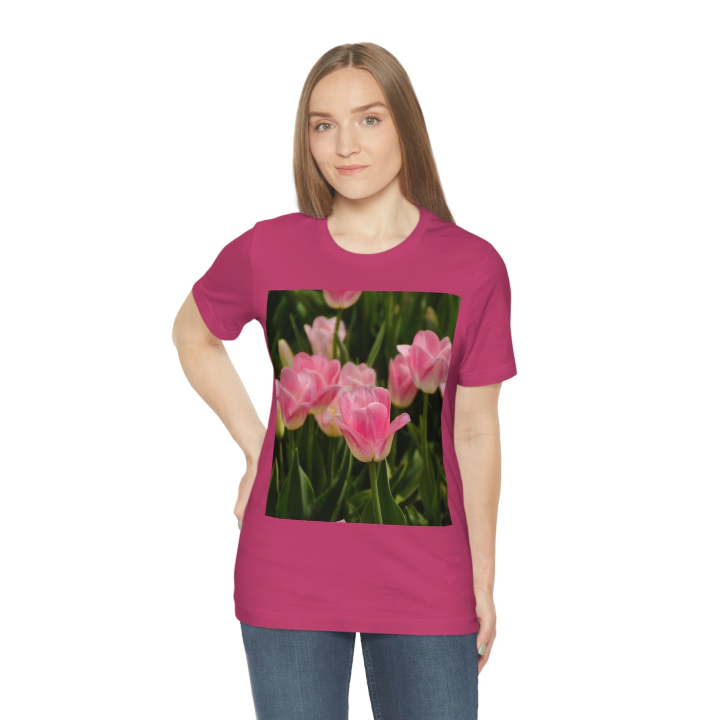 Flowers 17 Unisex Jersey Short Sleeve Tee