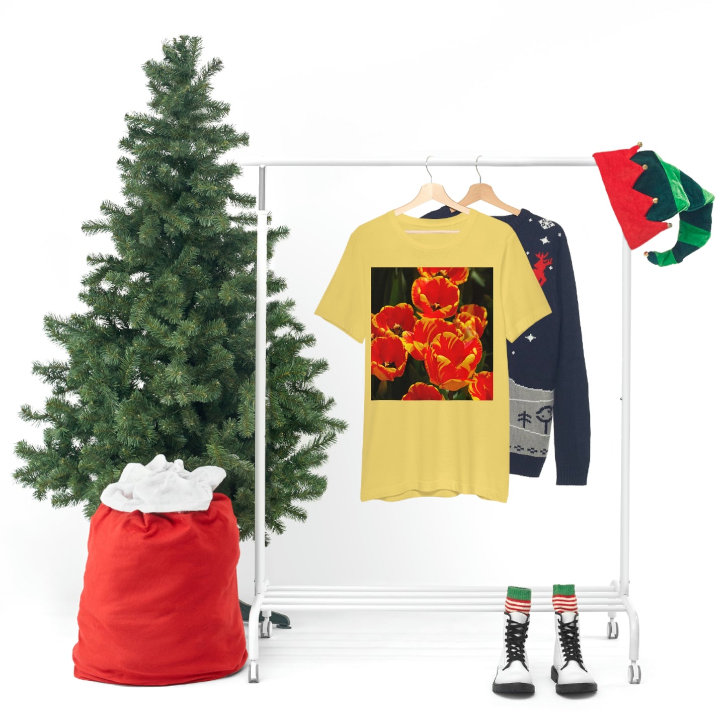 Flowers 19 Unisex Jersey Short Sleeve Tee