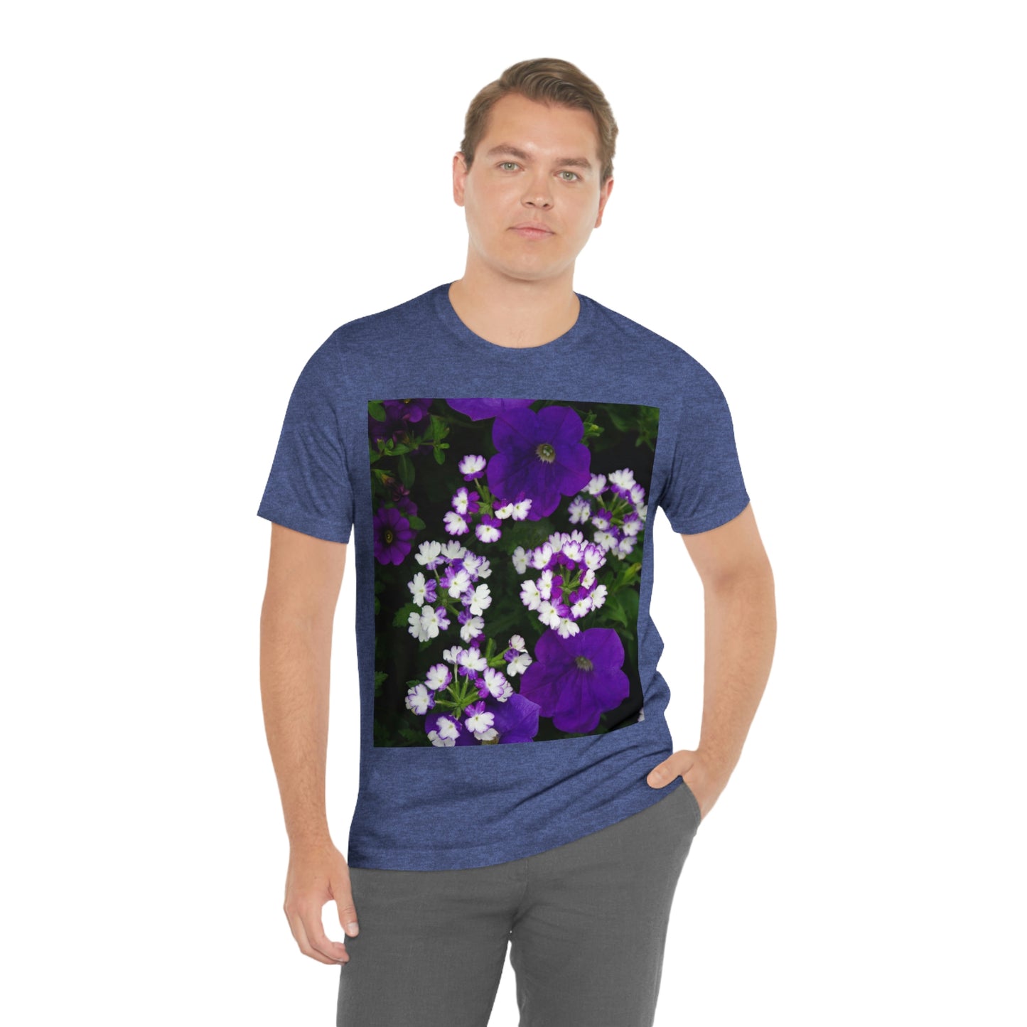 Flowers 04 Unisex Jersey Short Sleeve Tee