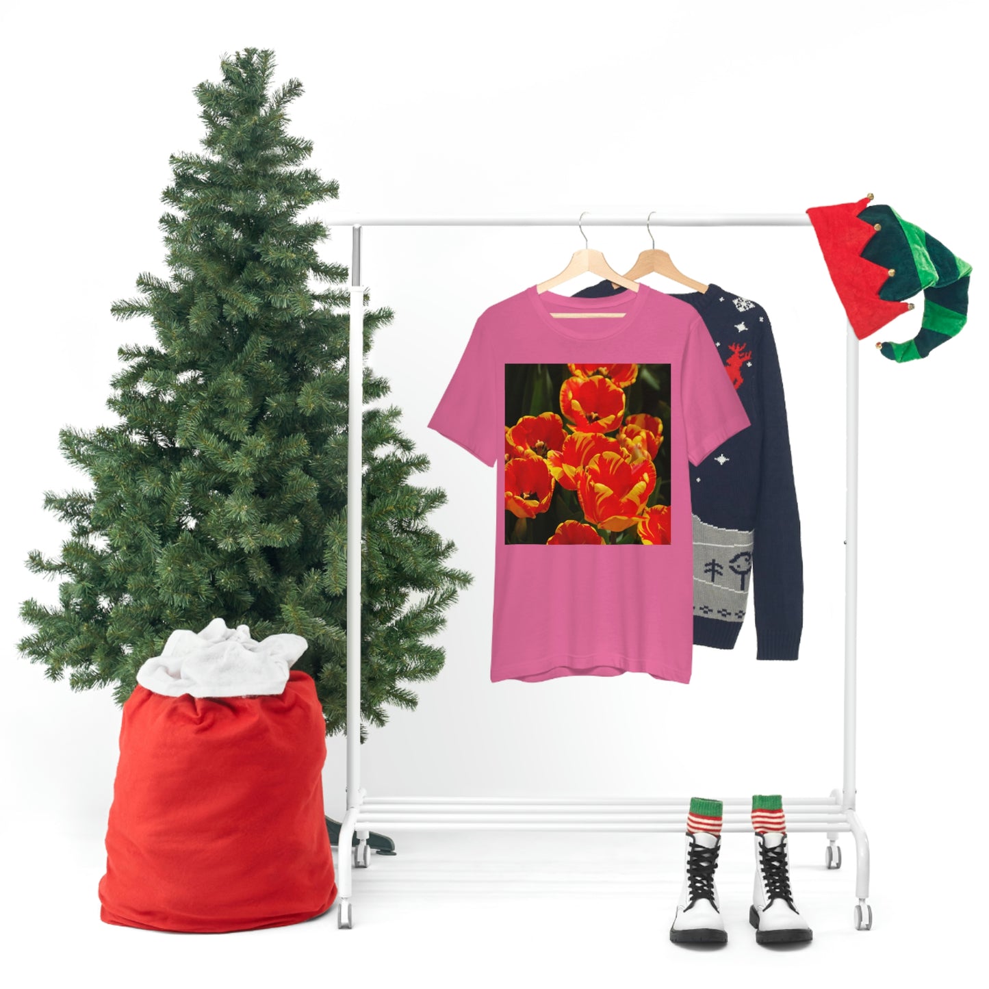 Flowers 19 Unisex Jersey Short Sleeve Tee