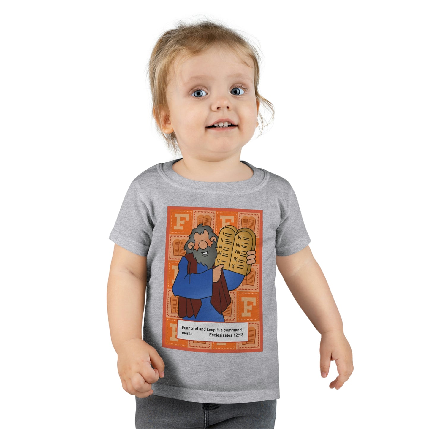 The Bible as Simple as ABC F Toddler T-shirt