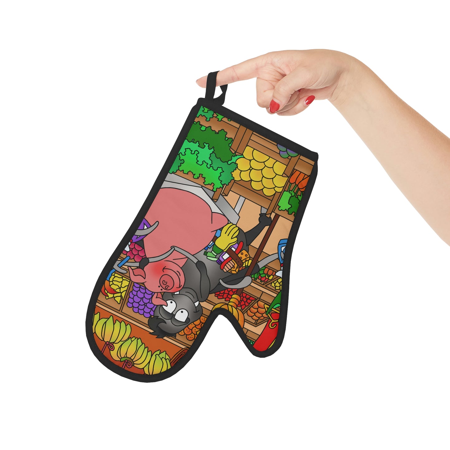 Anansi and the Market Pig Oven Glove