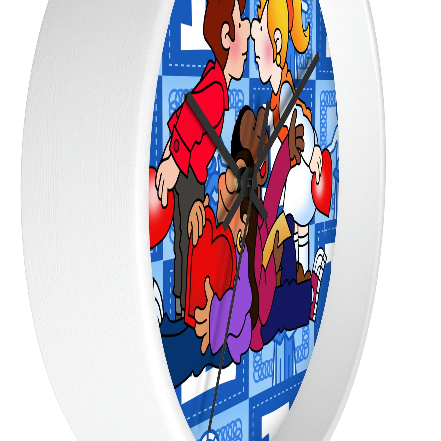 The Bible as Simple as ABC L Wall Clock