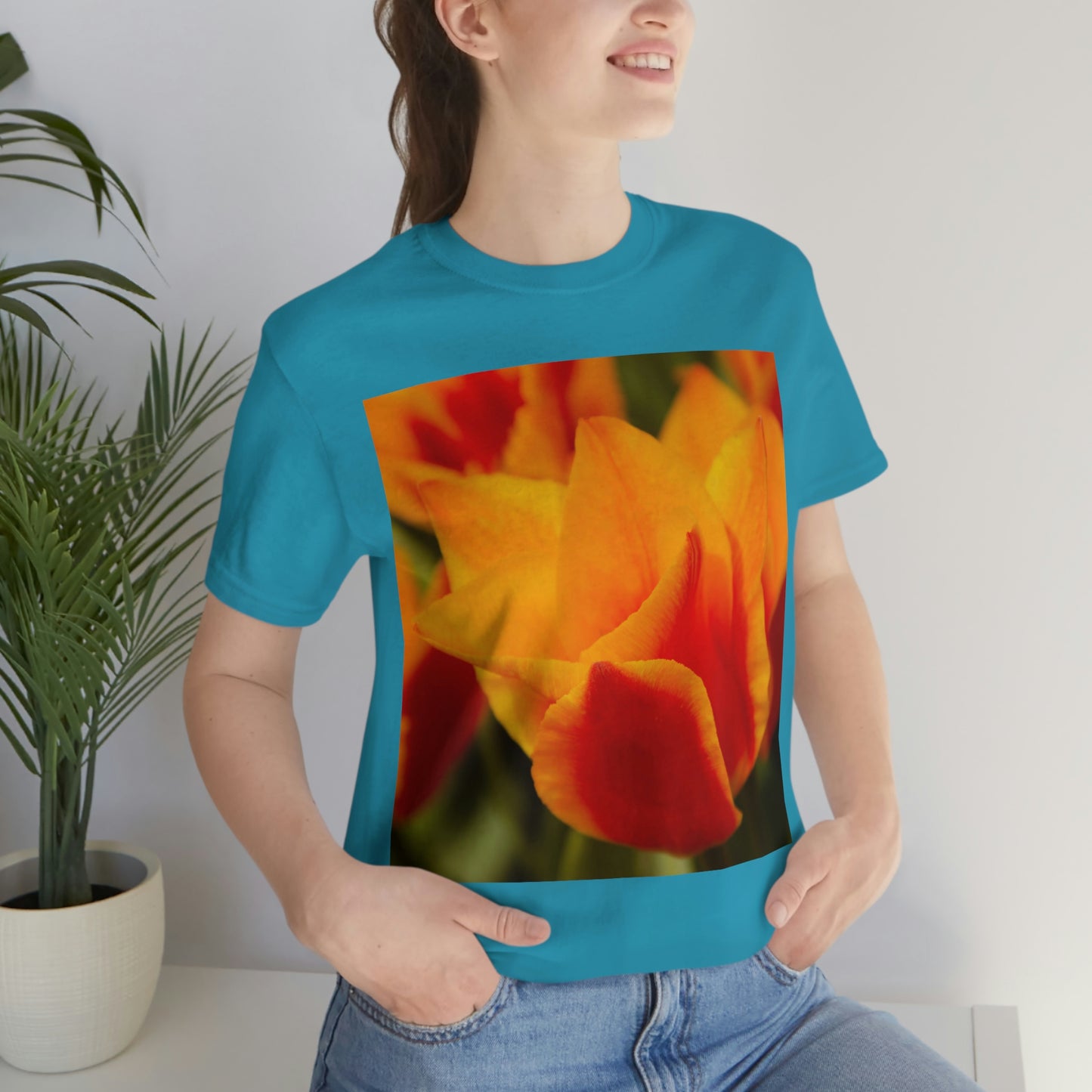 Flowers 13 Unisex Jersey Short Sleeve Tee