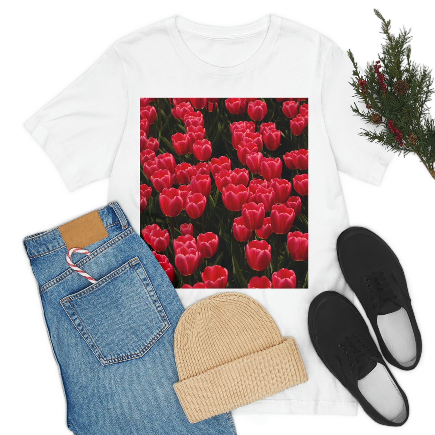 Flowers 24 Unisex Jersey Short Sleeve Tee