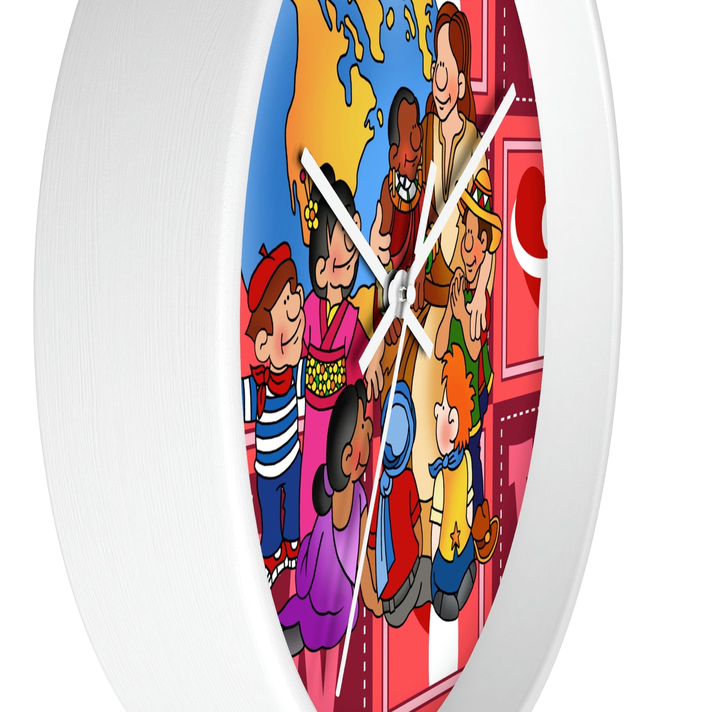 The Bible as Simple as ABC W Wall Clock