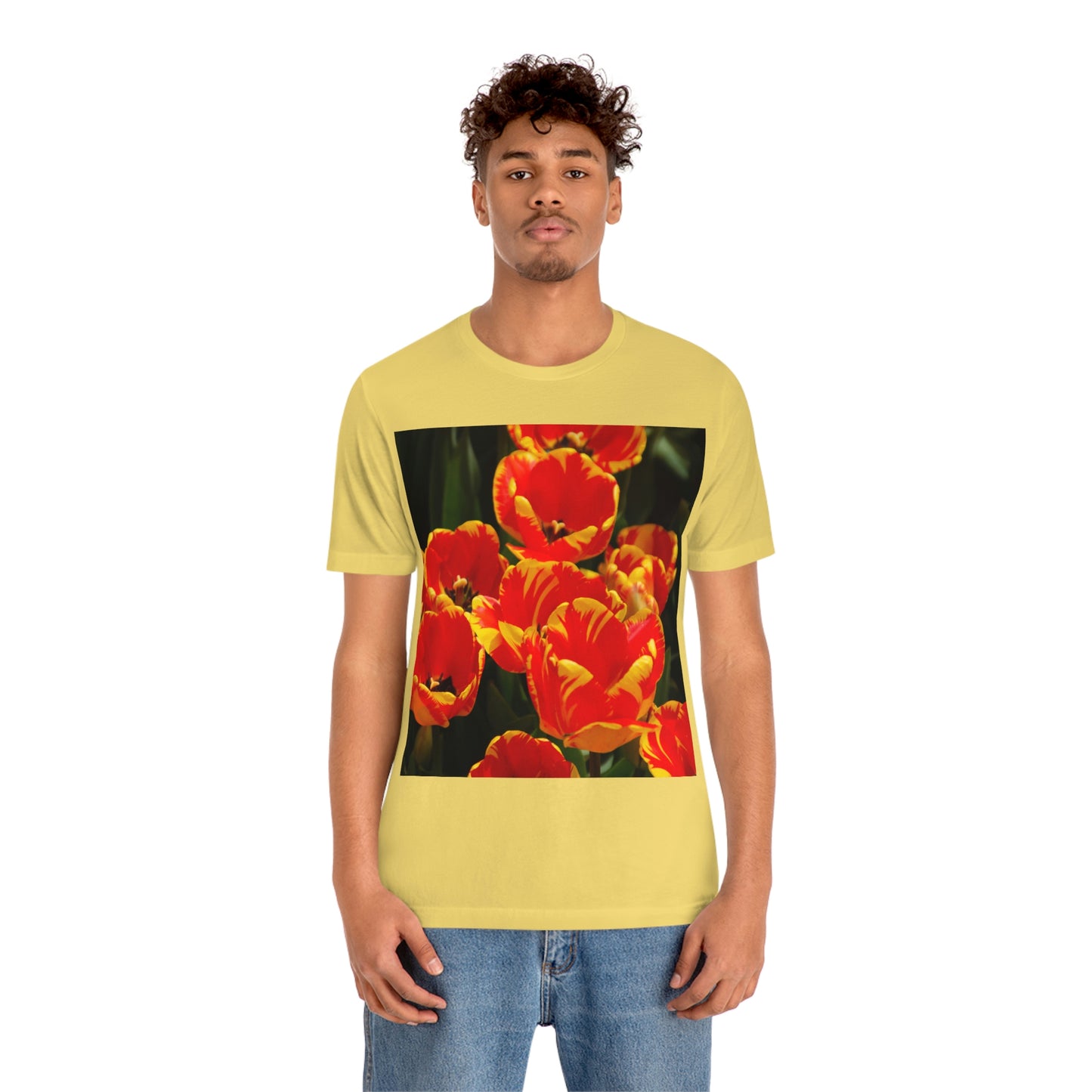 Flowers 19 Unisex Jersey Short Sleeve Tee