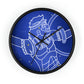 Triple Gratitude with Assorted Monsters!! Wall clock