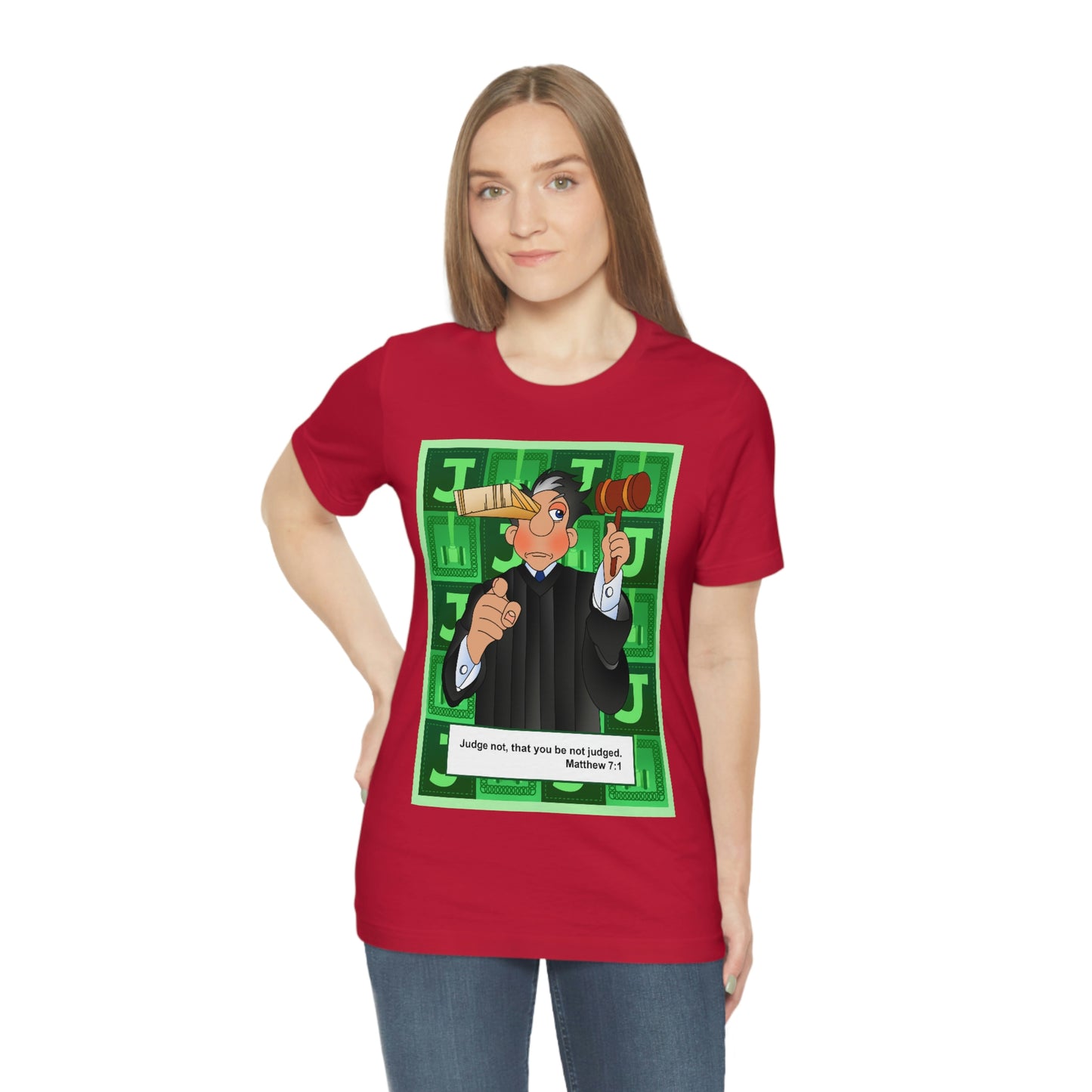 The Bible as Simple as ABC J Unisex Jersey Short Sleeve Tee