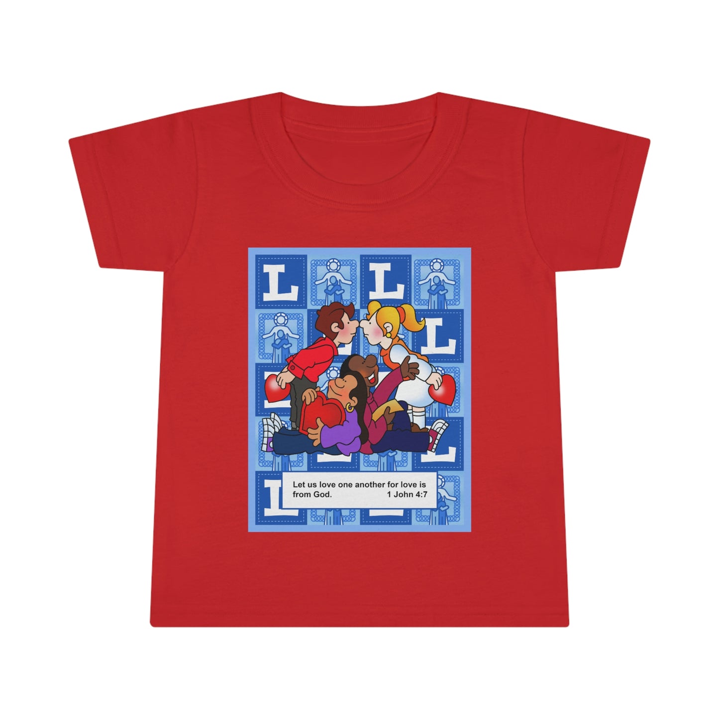 The Bible as Simple as ABC L Toddler T-shirt