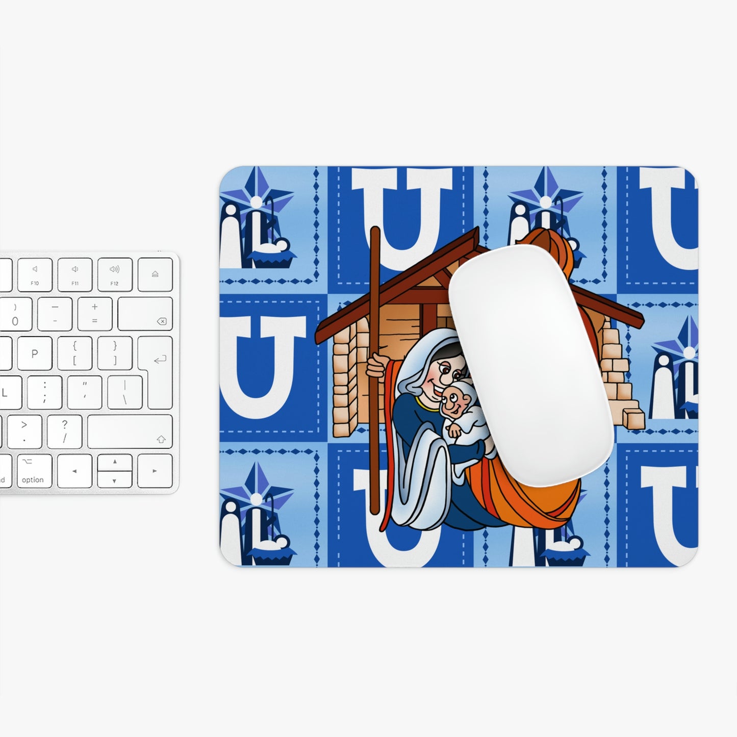 The Bible as Simple as ABC U Rectangle Mouse Pad