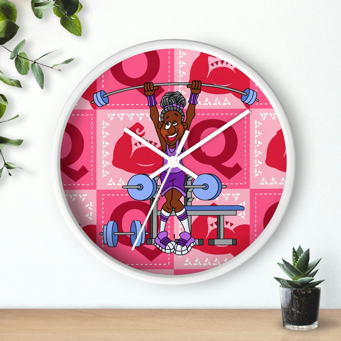 The Bible as Simple as ABC Q Wall Clock