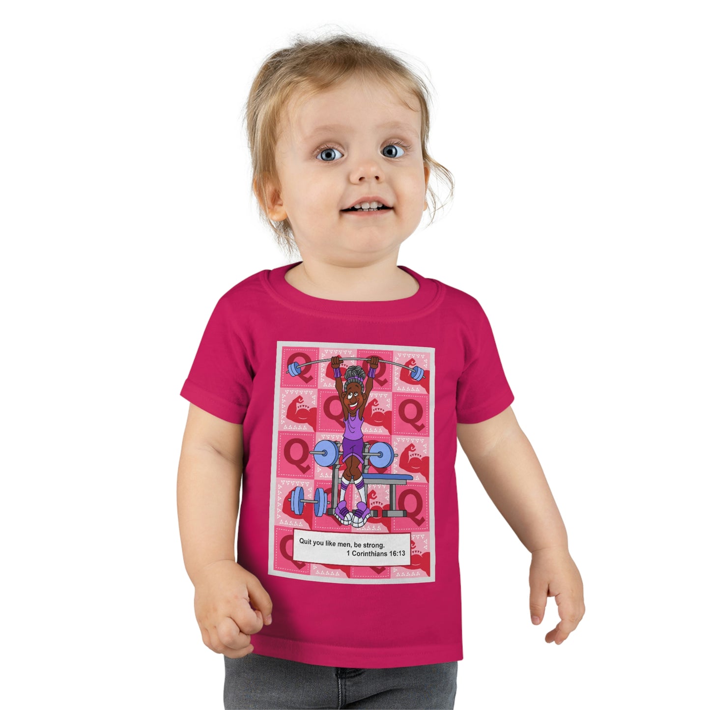 The Bible as Simple as ABC Q Toddler T-shirt