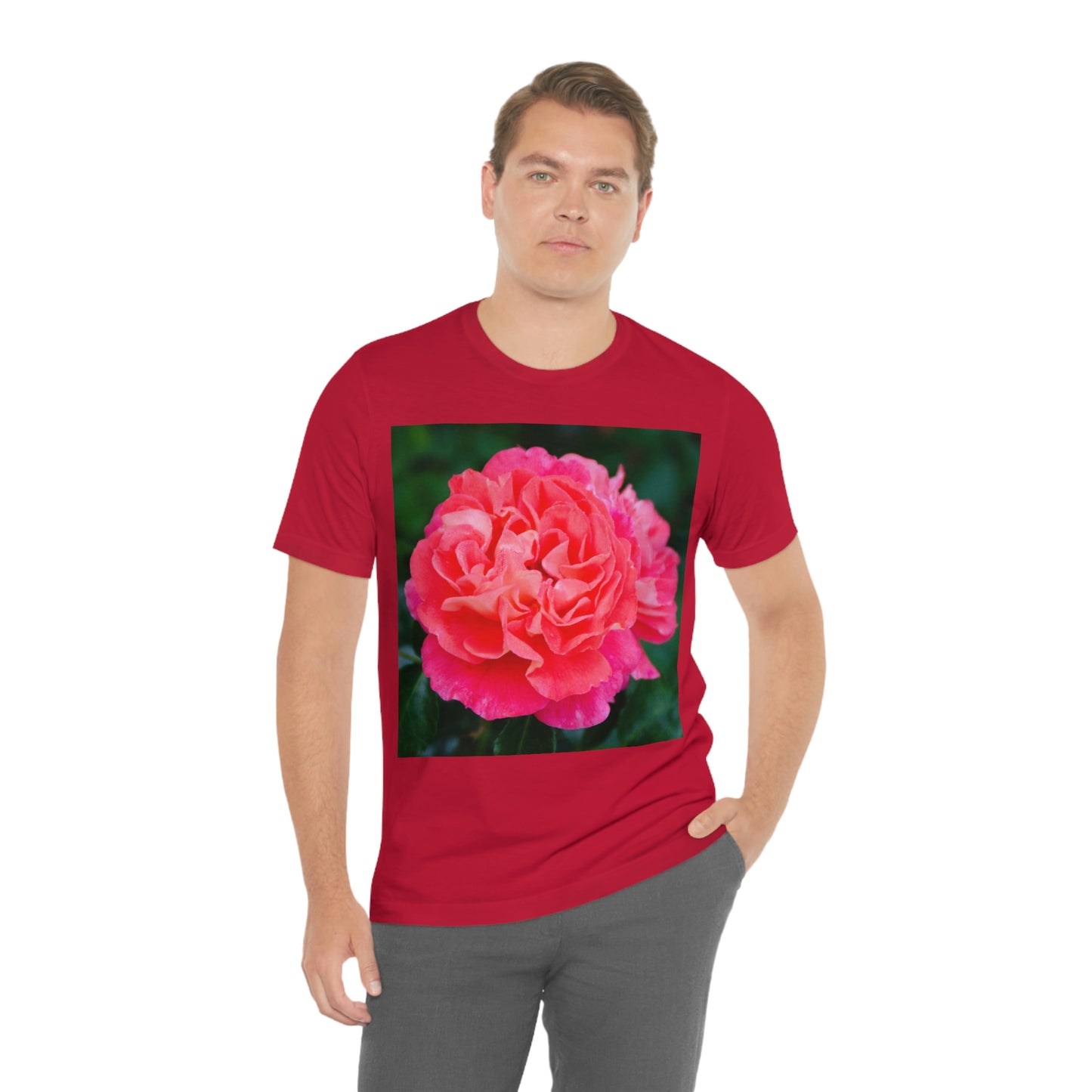 Flowers 08 Unisex Jersey Short Sleeve Tee