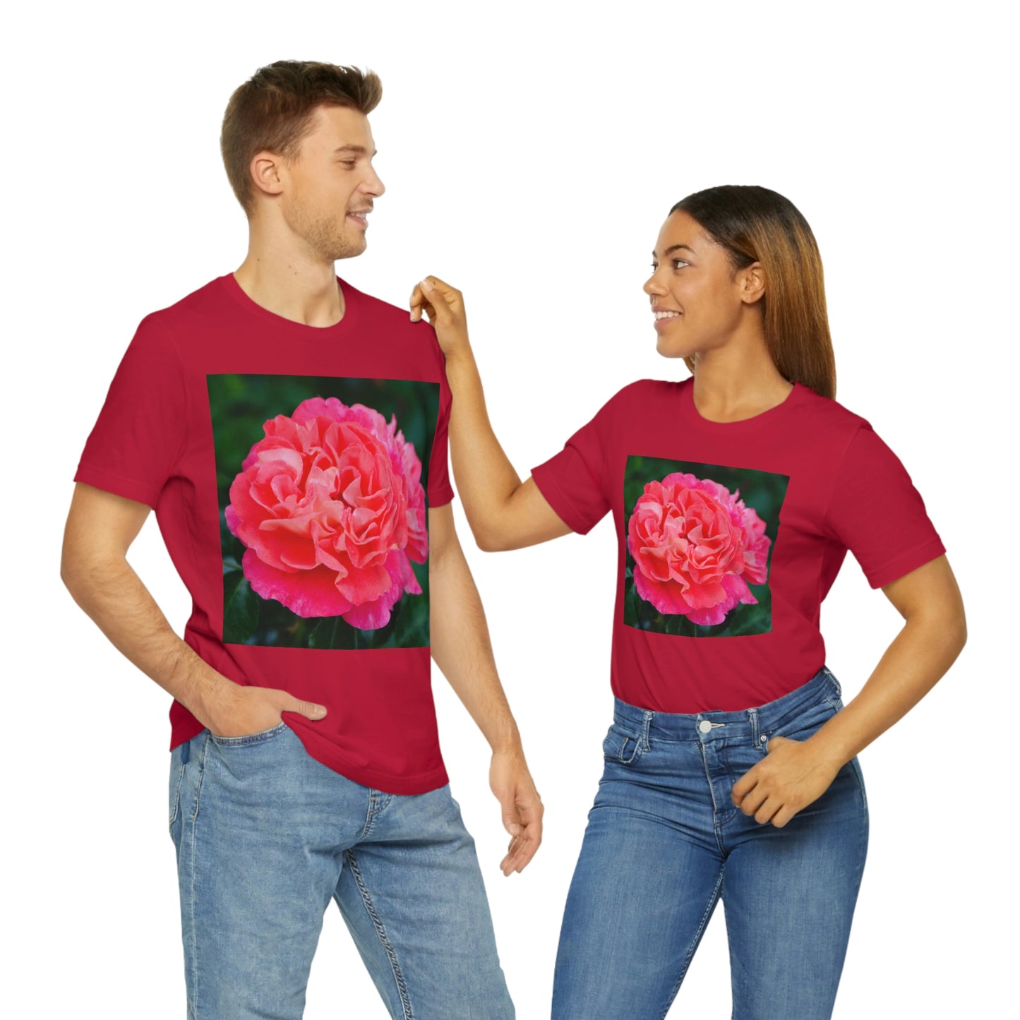 Flowers 08 Unisex Jersey Short Sleeve Tee
