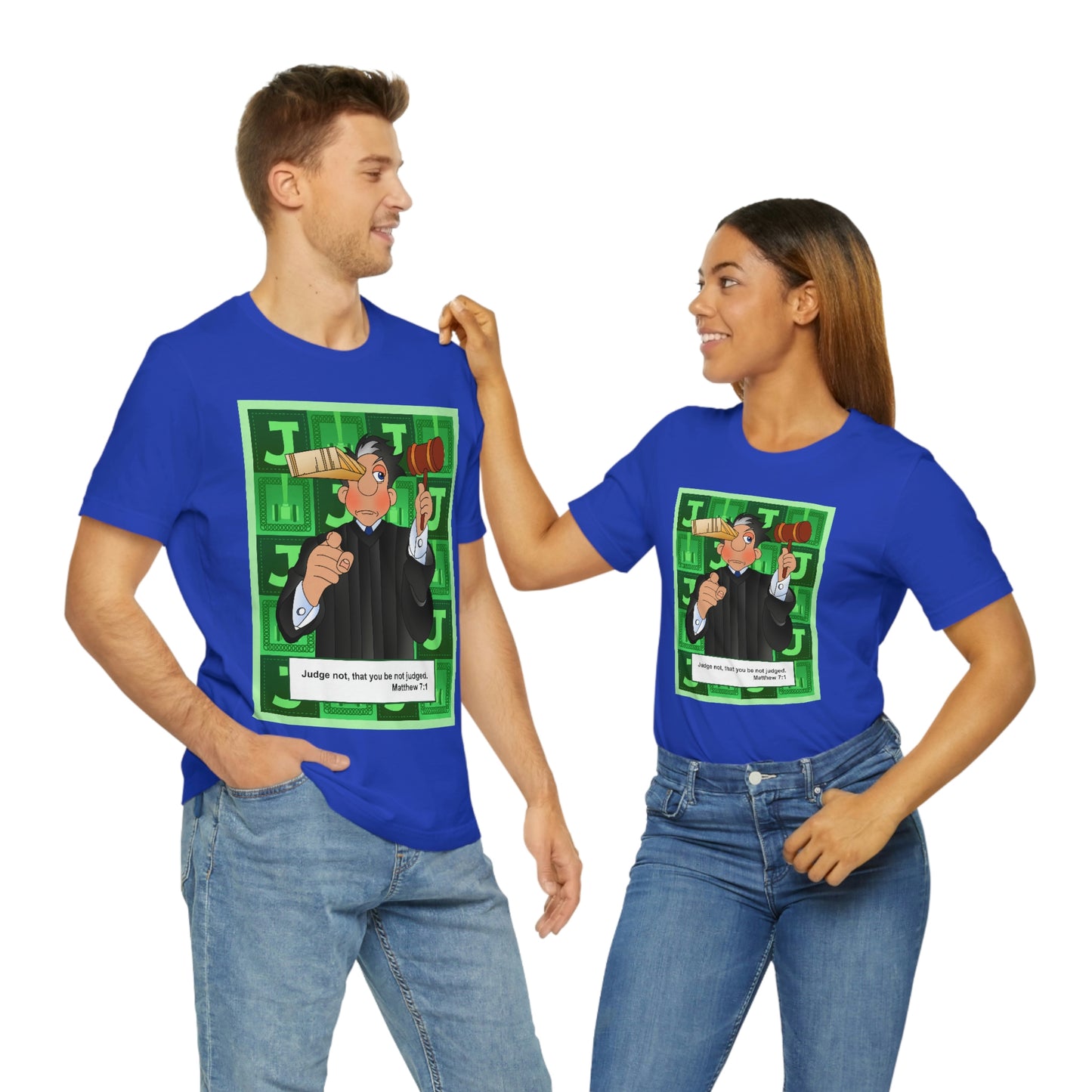 The Bible as Simple as ABC J Unisex Jersey Short Sleeve Tee