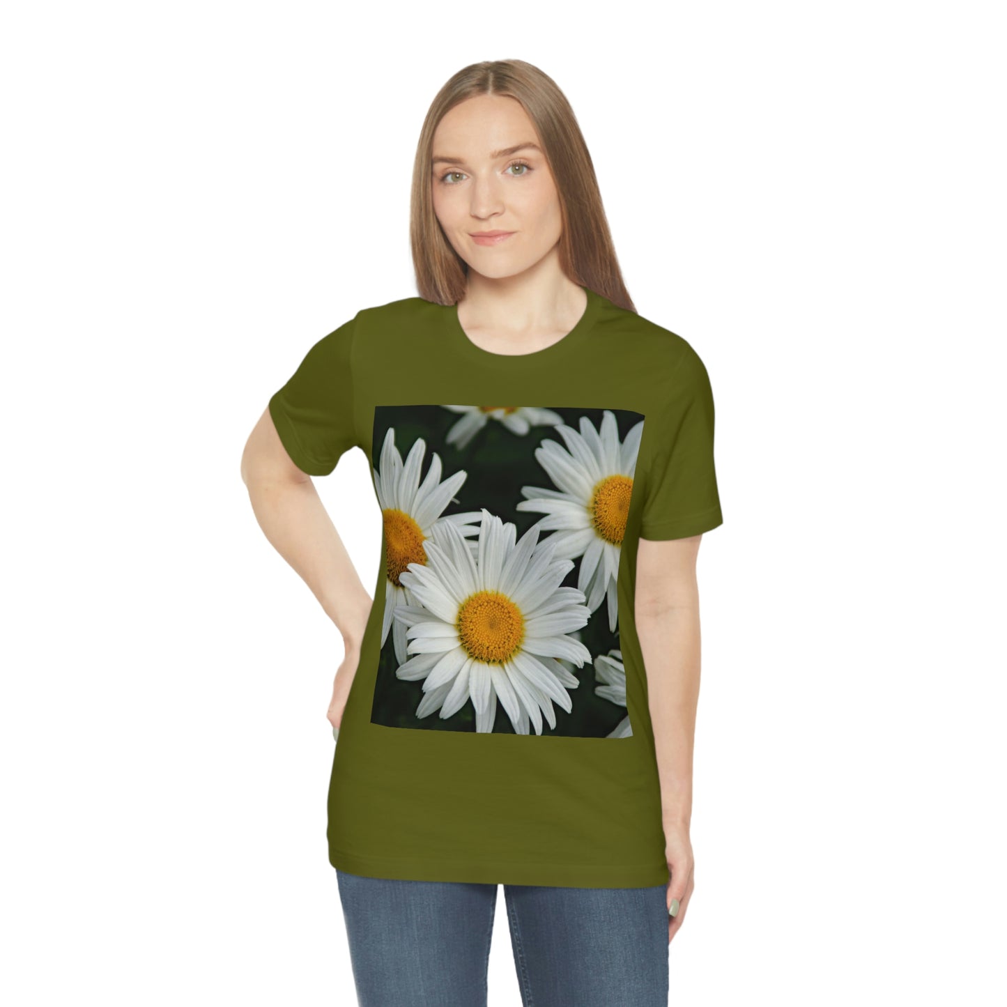 Flowers 01 Unisex Jersey Short Sleeve Tee