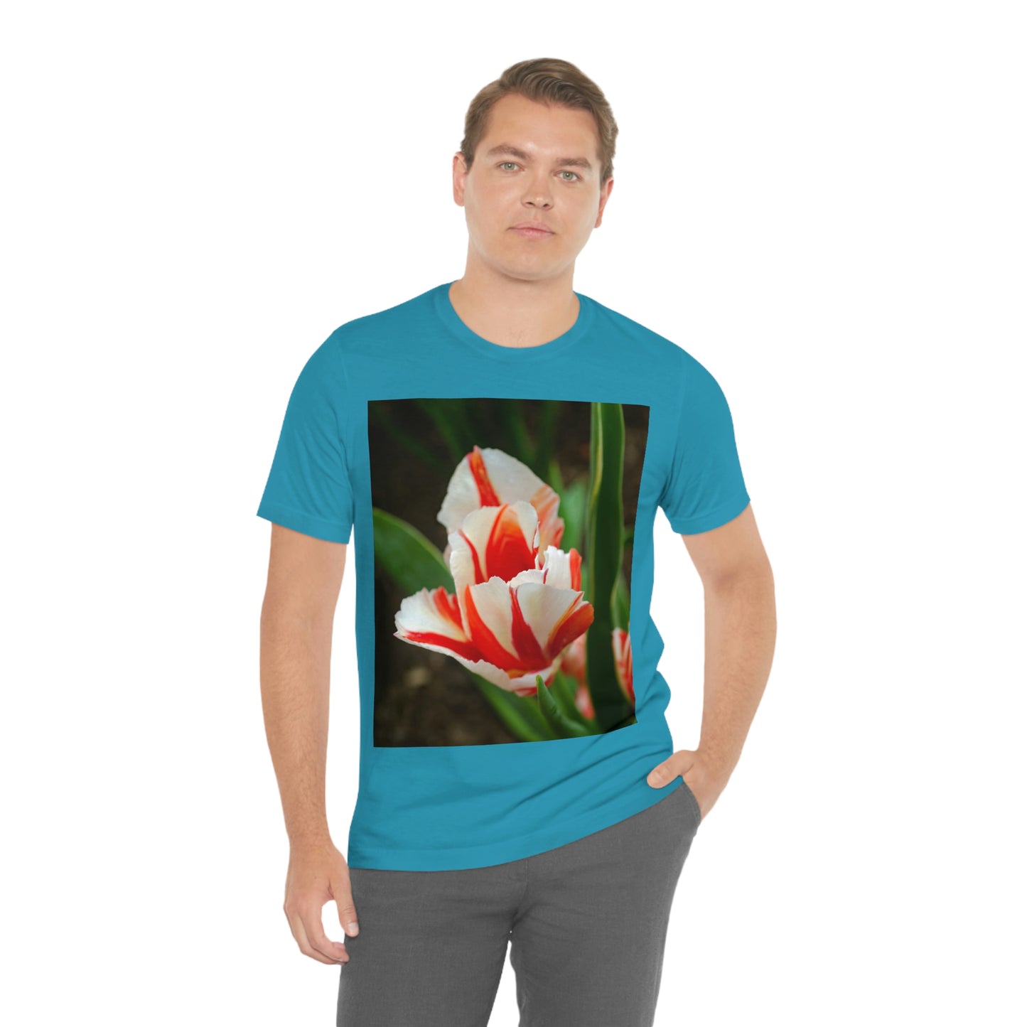 Flowers 06 Unisex Jersey Short Sleeve Tee