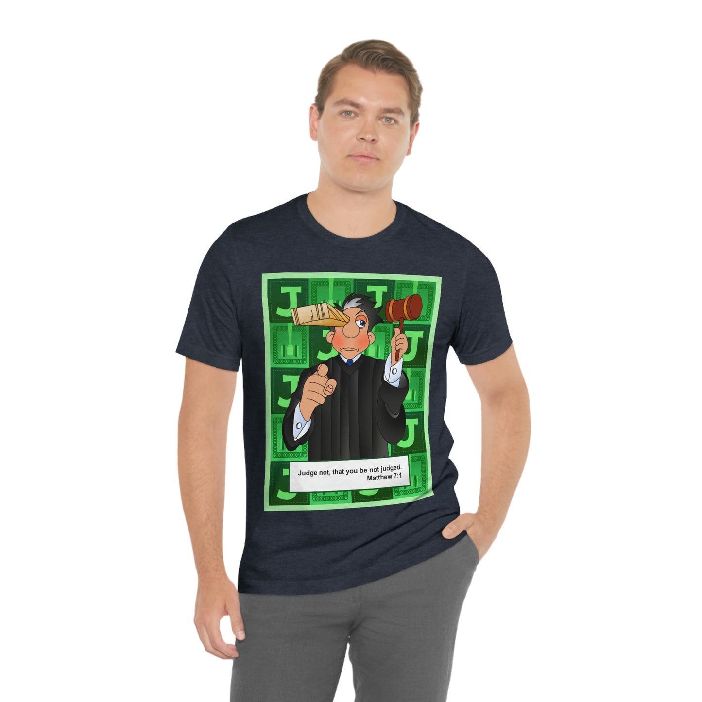 The Bible as Simple as ABC J Unisex Jersey Short Sleeve Tee