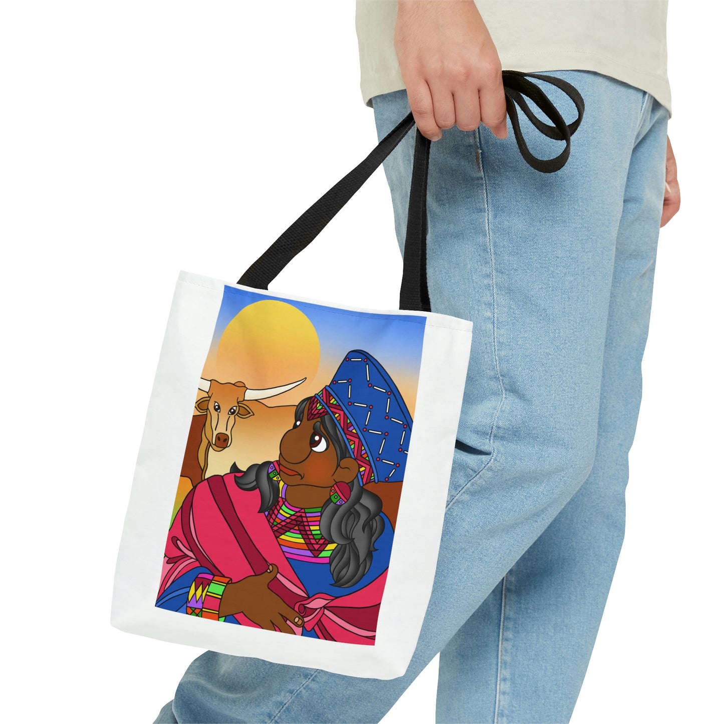 Once Upon Southern Africa AOP Tote Bag