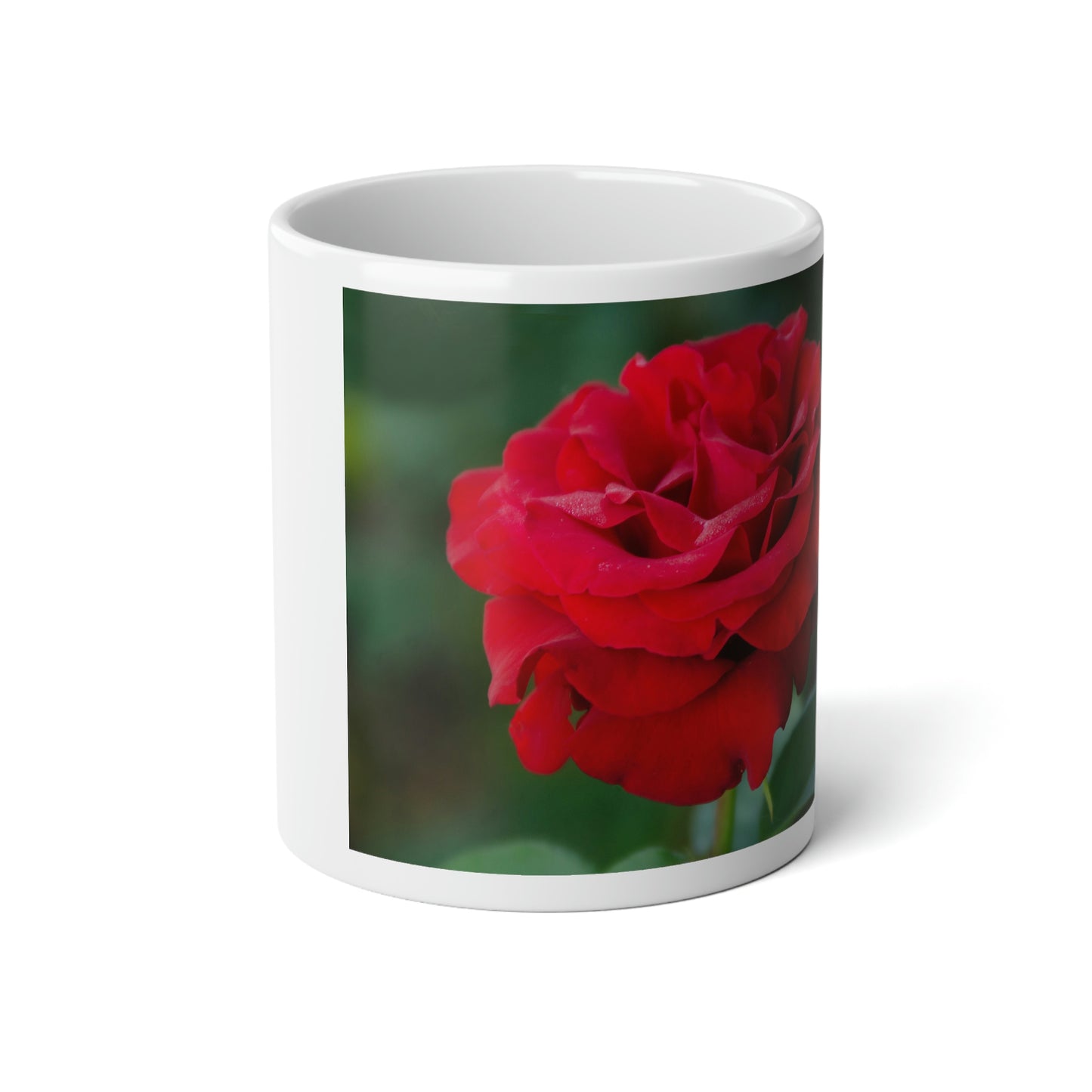 Flowers 14 Jumbo Mug, 20oz